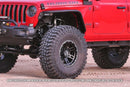 Guardabarros delanteros de tubo de acero Fabtech (RAW) - Jeep JL 4WD 18-19 / Jeep Gladiator 4WD 2020