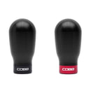 Cobb Subaru 6-Speed Tall Weighted COBB Knob - Black (Incl. Both Red + Blk Collars)