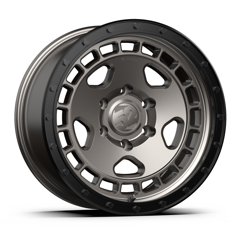 quince52 Turbomac HD 17x8.5 6x139.7 0mm ET 106.2mm Rueda gris magnesio con orificio central (THDMG-178569-00)