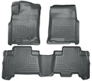 Husky Liners 10-12 Toyota 4Runner/Lexus GX460 WeatherBeater Combo revestimientos de piso negros