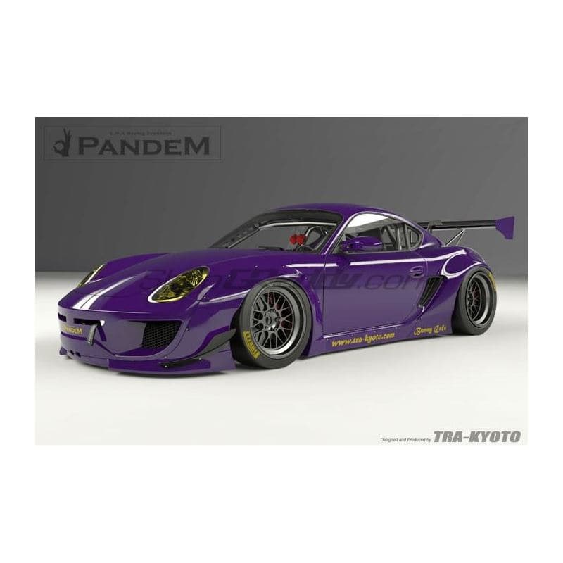 Pandem RB 09-12 Porsche Cayman Solo guardabarros delanteros y traseros