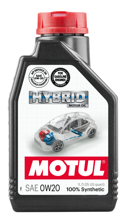 Aceite de motor sintético híbrido Motul 1L - 0W20