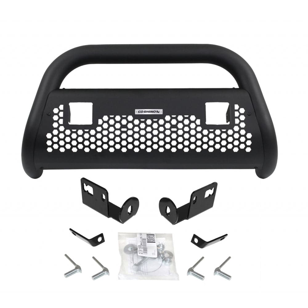 Go Rhino 05-15 Toyota Tacoma RC2 LR 2 Lights Complete Kit w/Front Guard + Brkts (gor55522T)