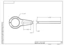 Aeromotive Billet Straight Bracket for Belt Drive Pumps