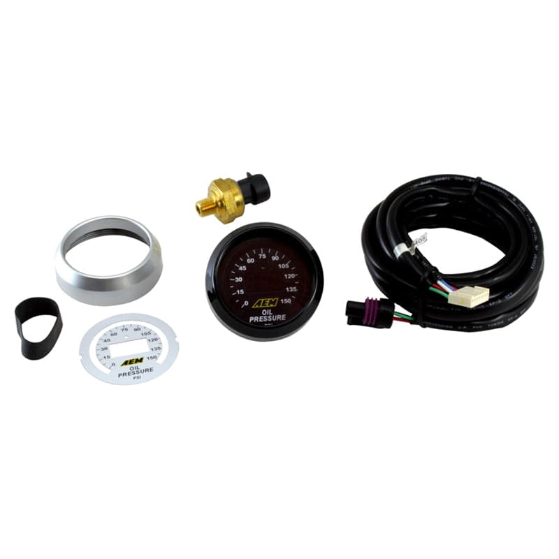 AEM 52mm Oil Pressure 150psi Digital Gauge (30-4407)