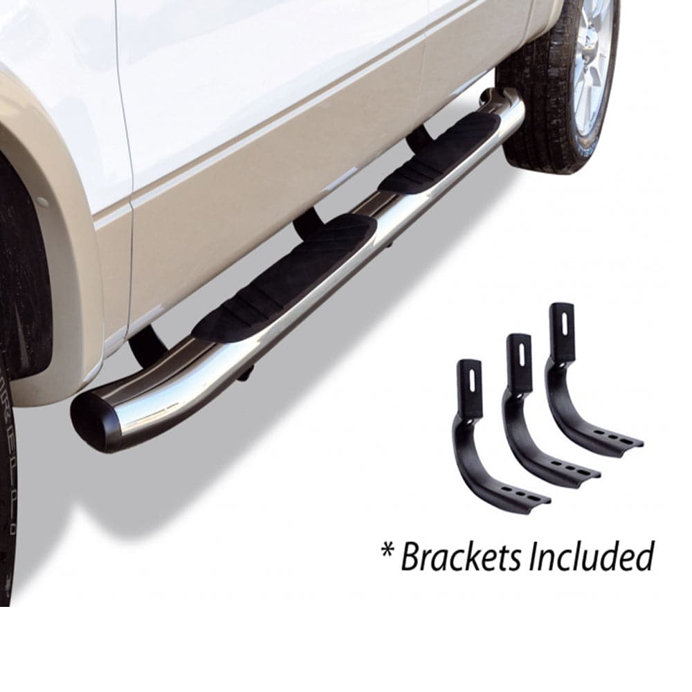 Go Rhino 05+ Toyota Tacoma 5in OE Xtreme Composite Complete Kit w/Sidesteps + Brkts (gor685442987CC)