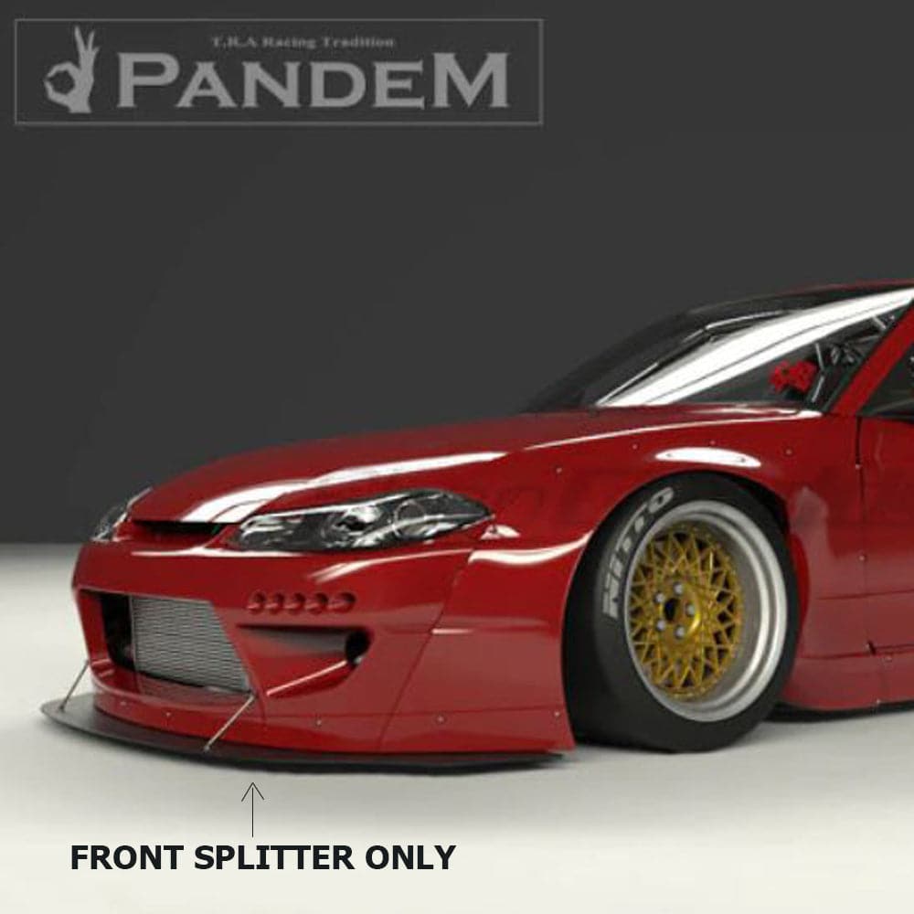 Pandem 99-03 Nissan Silvia S15 Rocket Bunny Divisor delantero