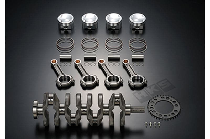 HKS 2008-2015 Mitsubishi EVO X 4B11 Stroker Kit con pistones forjados, manivela y bielas en forma de I (hks21004-AM003)