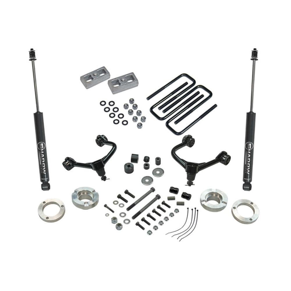 Superlift 05-22 Toyota Tacoma 4WD (excepto modelos TRD Pro) - Kit de elevación de 3 pulgadas con amortiguadores Superlift (slfK1012)