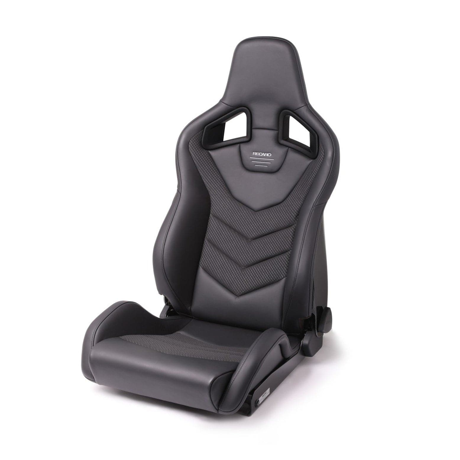 Recaro Sportster GT Passenger Seat - Black Leather/Carbon Weave (410.2GT.3167)