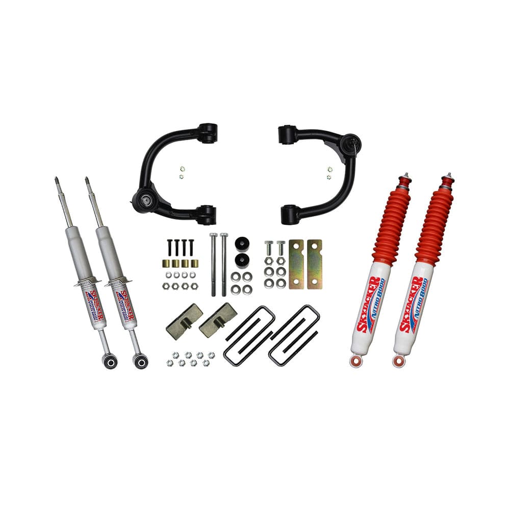 Skyjacker 2016-2020 Toyota Tacoma 3.0in UCA Lift Kit w/Rear Blocks and Nitro Shocks (skyTC536STUN)