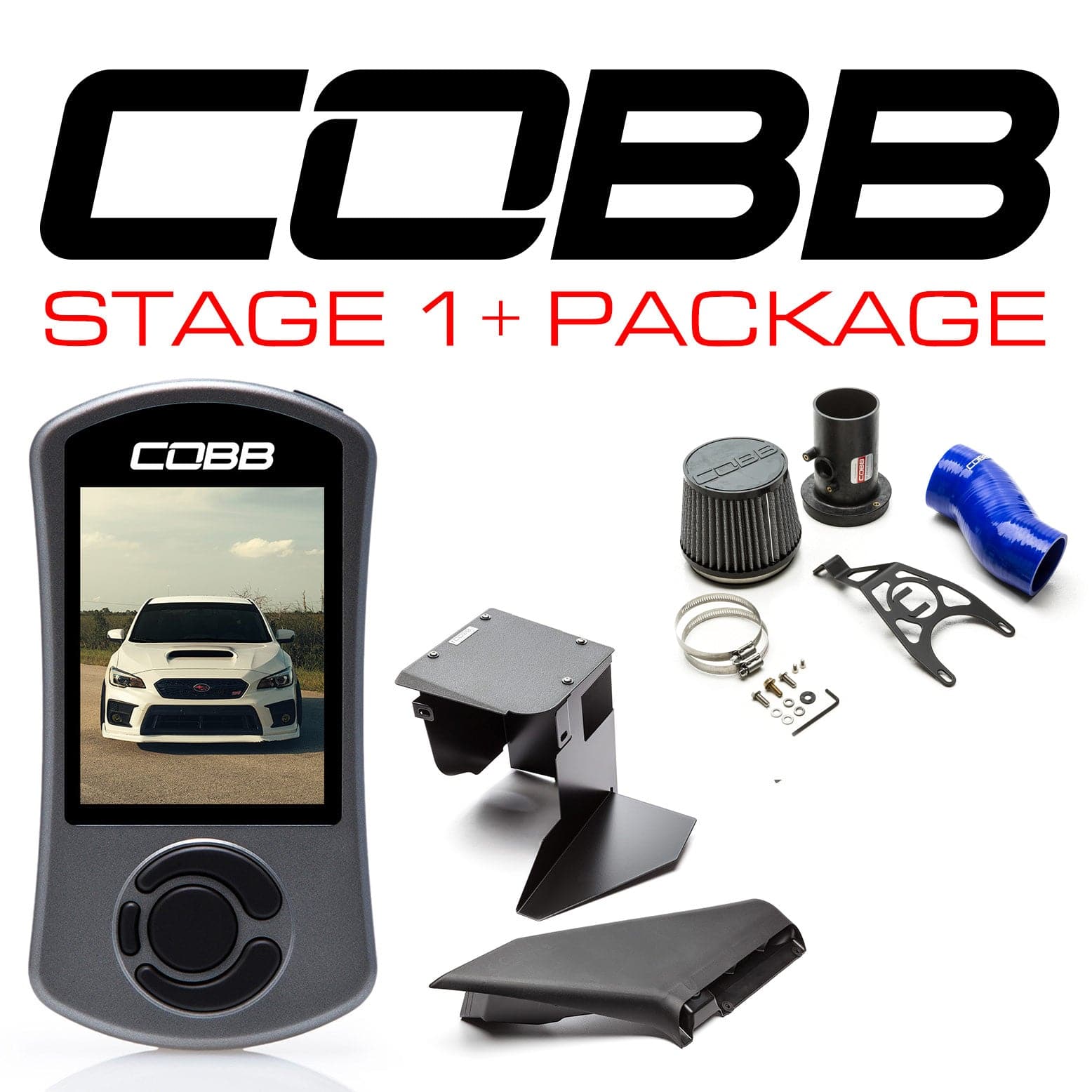 Cobb 2018+ Subaru WRX STI Etapa 1+ Paquete de potencia - Azul Cobb (cobbSUB0040S1P-BL)