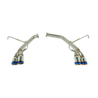 Remark 15-18 Subaru SPT WRX/STI Axle Back Exhaust w/ Burnt Stainless Steel Double Wall Tip