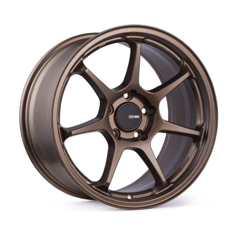 Rueda de bronce mate Enkei TS-7 18x8,5 5x114,3 38 mm con compensación de 72,6 mm de diámetro (535-885-6538ZP)