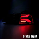 AlphaRex 20-22 Tesla Modelo Y PRO-Series Luces traseras LED rojo humo con Seq Sig