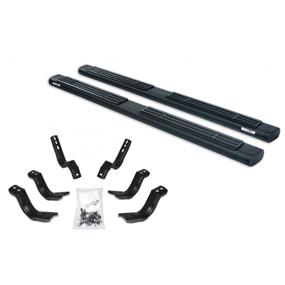 Go Rhino 05+ Toyota Tacoma 6 pulgadas OE Xtreme Kit completo con escalones laterales + soportes (gor686442987T)