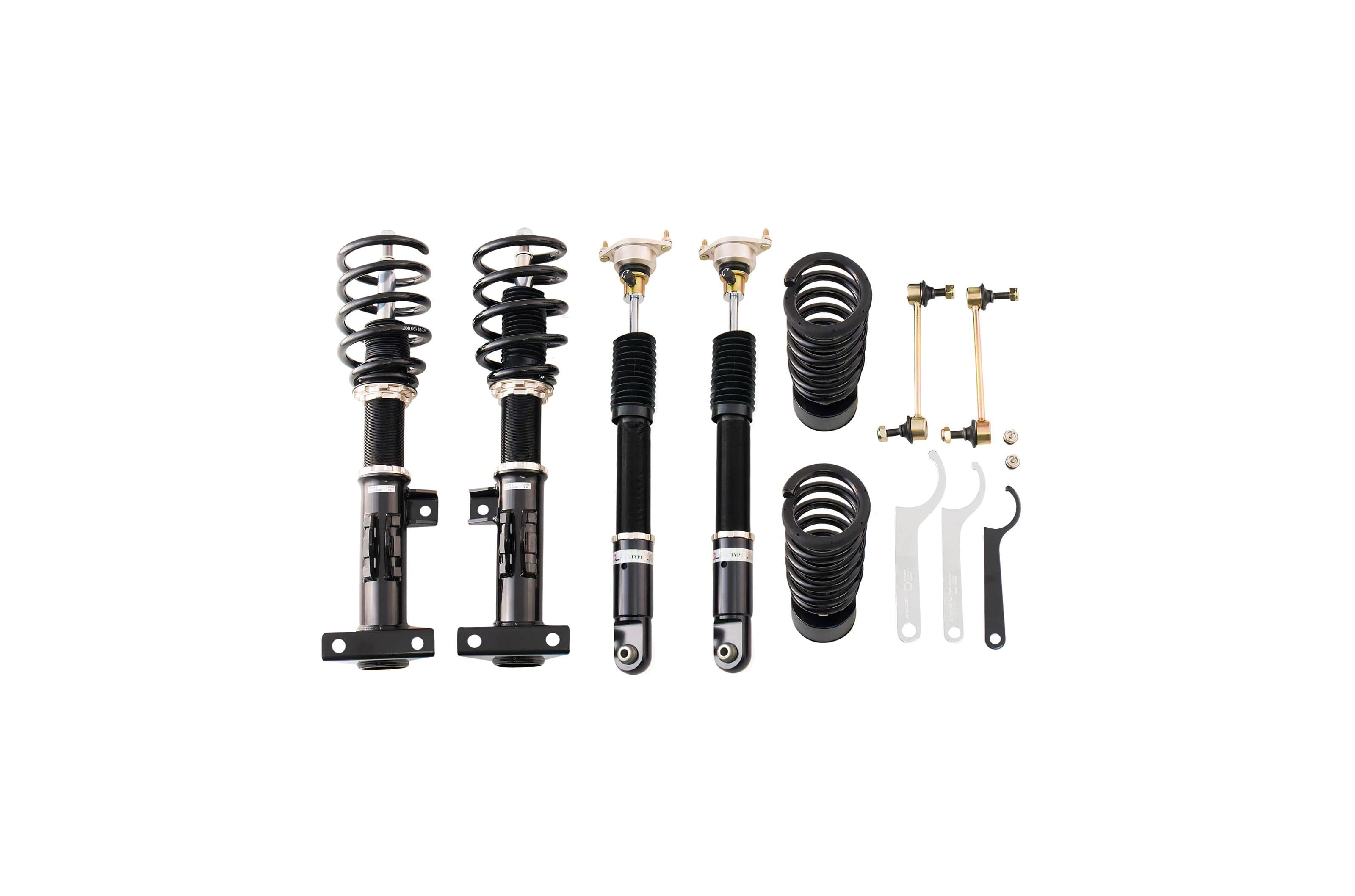 BC Racing BR Coilovers for 08-14 Mercedes-Benz C-Class Sedan (J-02-BR)