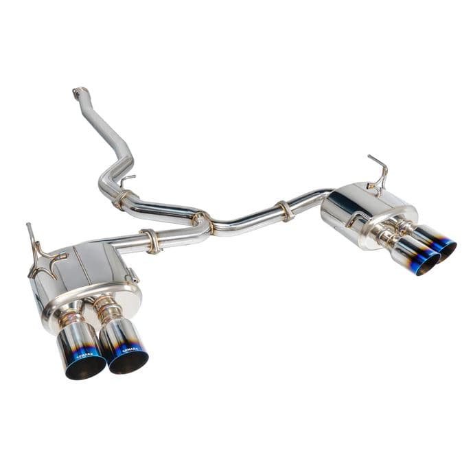 Remark 15-21 Subaru WRX/STi 4in Quad Cat-Back Exhaust Titanium Stainless Non-Resonated (RK-C4076S-01T)