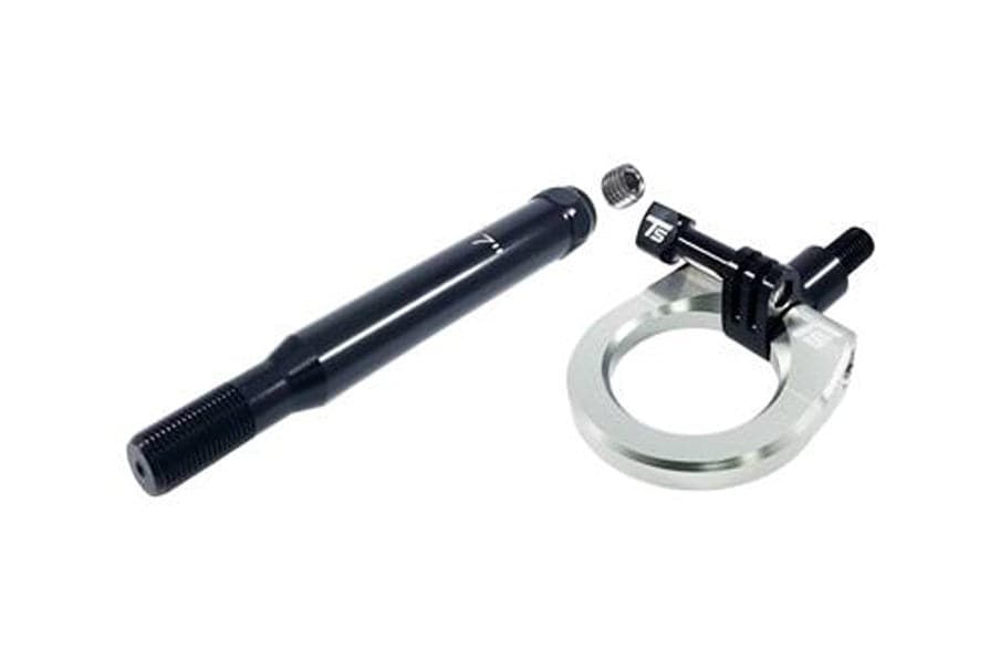 Torque Solution 2015+ Subaru WRX/STi Billet Rear Tow Hook W/ Go Pro Mount [Silver] (tqsTS-THR-SVA-GPSIL)