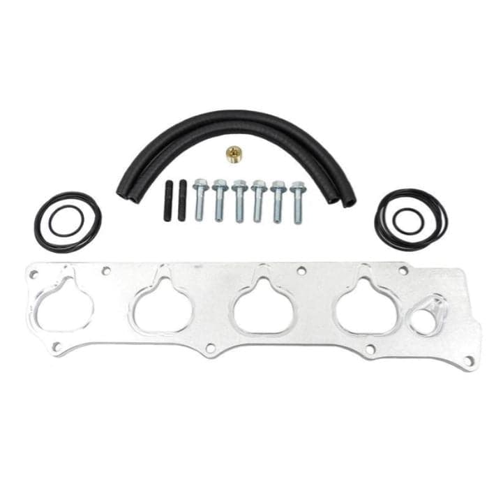 PRL Motorsports RBC/RRC Brida adaptadora de colector de admisión con hardware para Honda Civic Si 12-15 (PRL-HC9-IM-KIT)