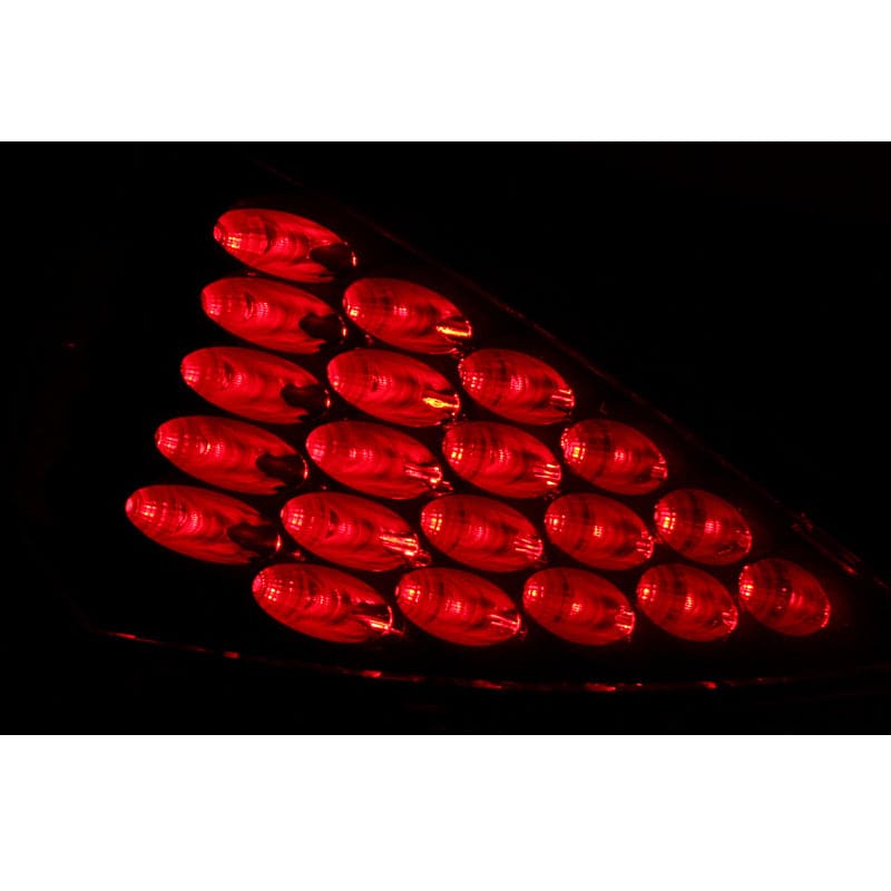 ANZO 2003-2005 Nissan 350Z Luces traseras LED ahumadas (321254)