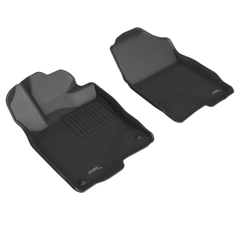 3D MAXpider 2022 Honda Civic Kagu 1st Row Floormat - Black (L1HD11911509)