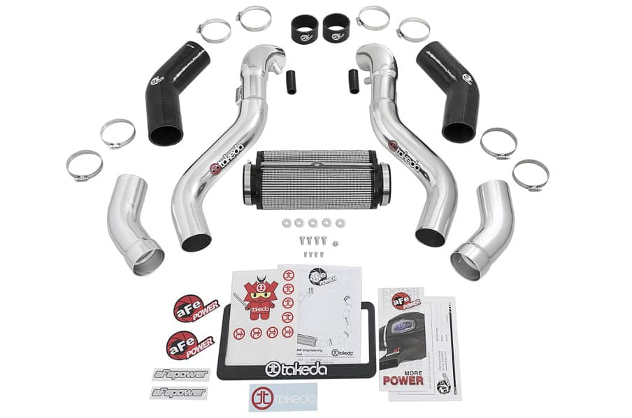 aFe 2009+ Nissan 370Z Takeda Stage-2 Polished Pro DRY S Intake (afeTA-3017P)