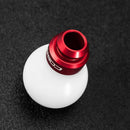 Cobb Subaru 5-Speed COBB Knob - White w/ Race Red