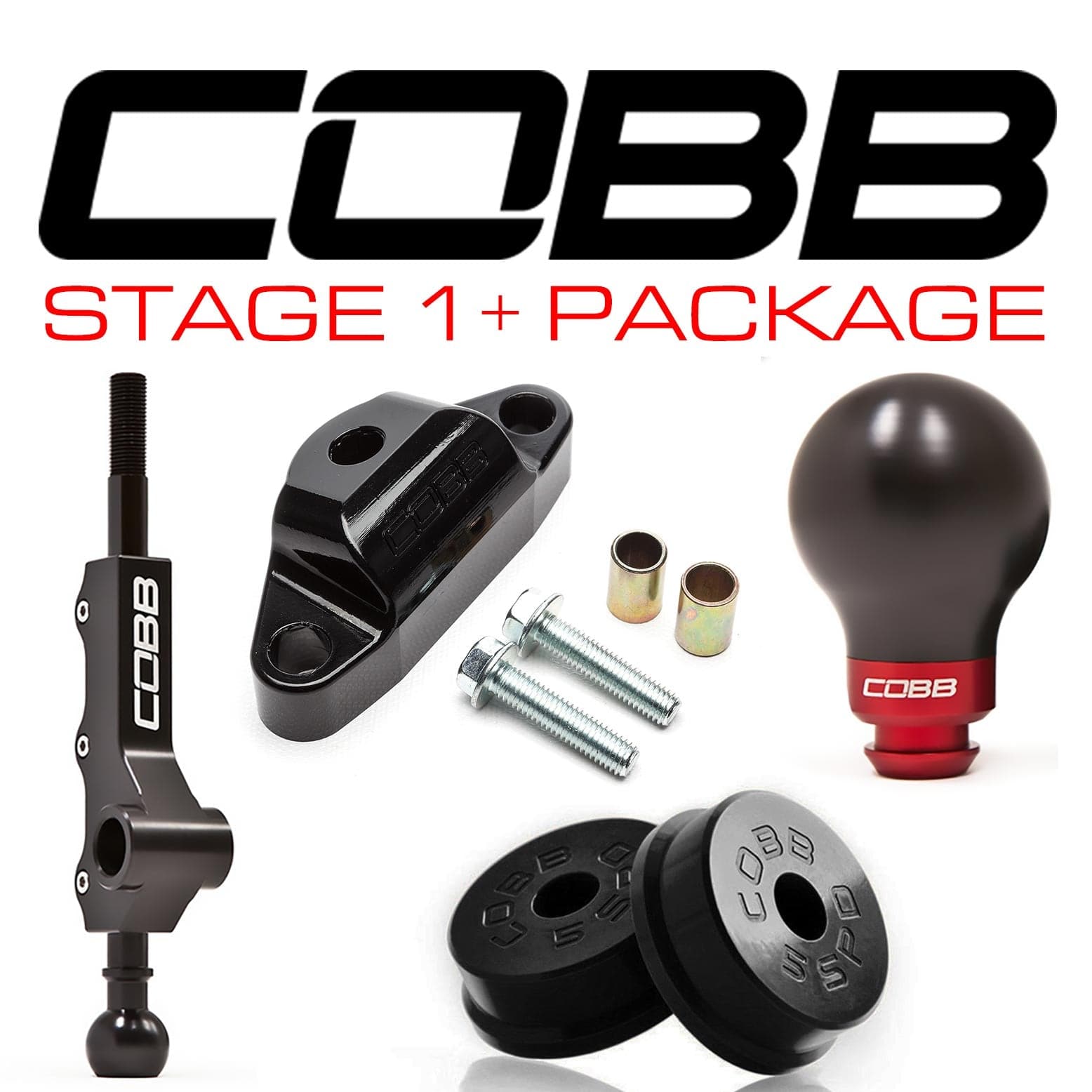 Subaru 02-07 WRX 5MT w/ Factory Short Shift Stage 1+ Drivetrain Package (cobb211X01P-RD)