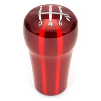 Raceseng Rondure Shift Knob (Grabado Puerta 3) Adaptador M10x1.5mm - Rojo Translúcido