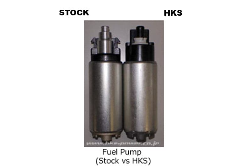 HKS 2003-2006 Mitsubishi Evo VIII/IX Kit completo de actualización de combustible 4 inyectores de 800 cc/bomba de combustible mejorada/extensión (hks14007-AM007)