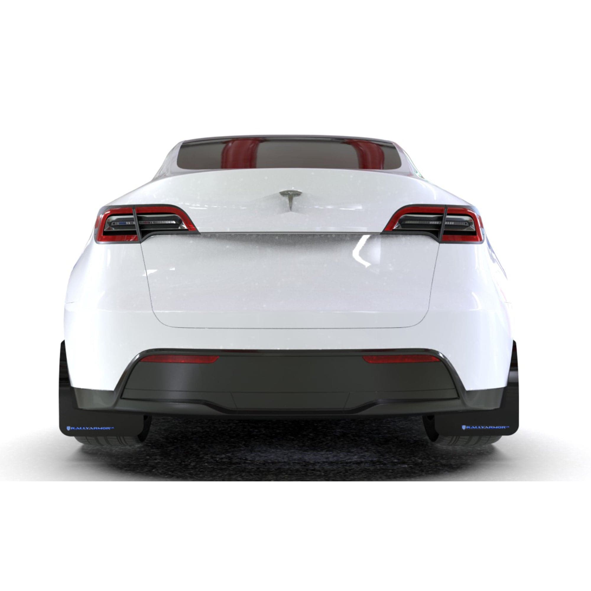 Rally Armor 20-23 Tesla Model Y UR Guardabarros negro con logotipo azul (ralMF72-UR-BLK/BL)