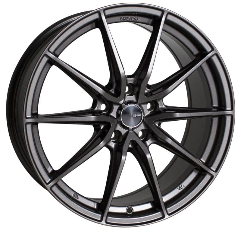 Enkei DRACO 18x8.0 5x108 40mm Offset 72.6mm Bore Anthracite Wheel (509-880-3140AP)