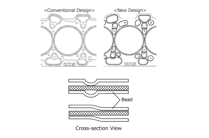 Toyota Supra MK3 1.2mm Bead Head Gasket