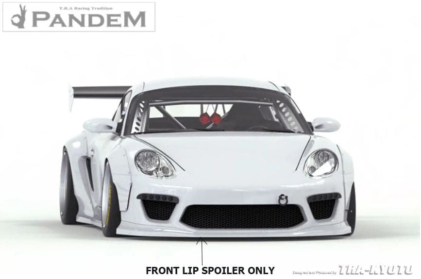 Pandem RB 09-12 Porsche Cayman V2 Front Lip Spoiler