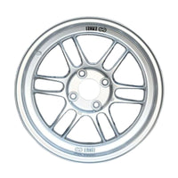 Enkei RPF1 16x8 4x100 38mm Offset 73mm Bore Silver Wheel for Miata 4-Lug / 02-06 Mini / Honda 4-Lug