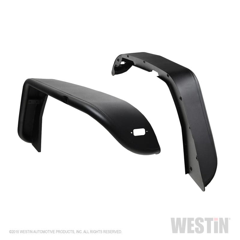 Guardabarros de tubo Gladiator Westin 18-20 Jeep Wrangler JL / 20 - Delantero - Negro texturizado