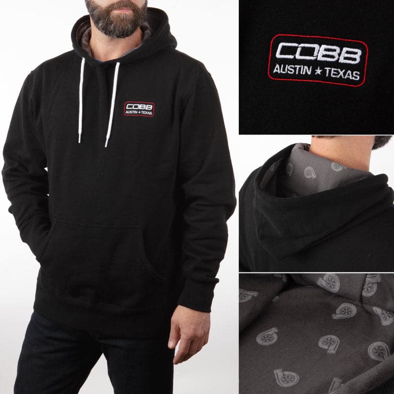 Cobb Black Pullover Hoodie - Size Small (CO-LINERHOODIE-BLK-S)