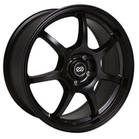 Enkei GT7 18x8 45 mm Offset 5x100 Patrón de pernos 72,6 mm de diámetro Rueda negra mate