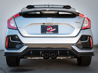 aFe Takeda 3in 304 SS Cat-Back Exhaust System w/Black Tips 17-20 Honda Civic Sport L4-1.5L (t)