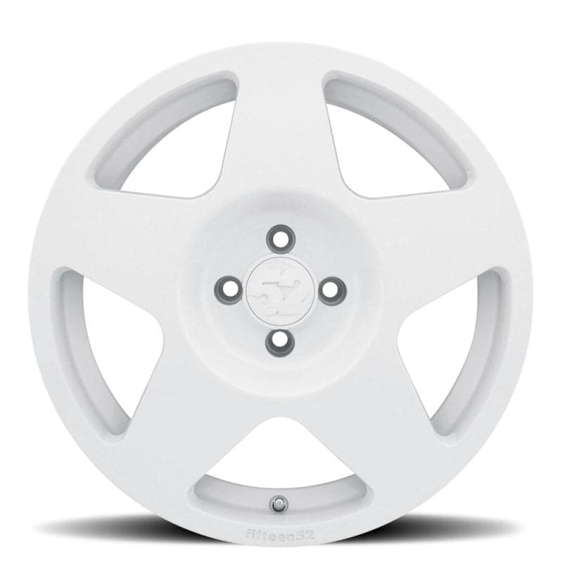 quince52 Tarmac 17x7.5 4x108 42mm ET 63.4mm Rueda central Rally blanca (TARRW-77548+42)