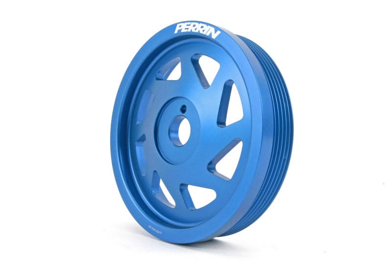 Perrin 15-18 Subaru WRX / 13-20 BRZ / 14-18 Forester XT FA/FBCrank Pulley - Blue (perPSP-ENG-101BL)