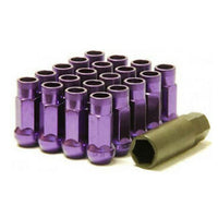 Wheel Mate Muteki SR48 Open End Lug Nuts - Purple 12x1.25 48mm