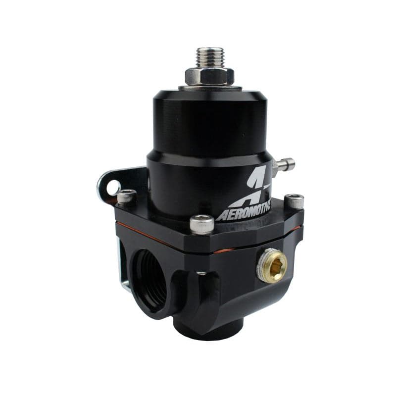 Aeromotive Adjustable Regulator - 3-15PSI - .313 Valve - (2) -08 Inlets/ -08 Return