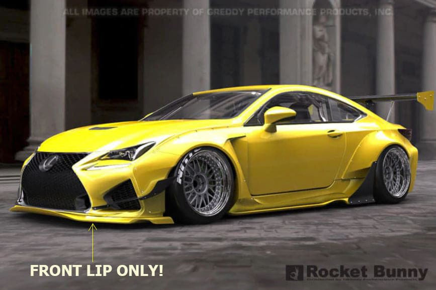 Pandem 15+ Lexus RC-F Rocket Bunny Labio delantero