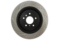 SportStop Slotted & Drilled Front Right Rotor