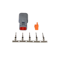 AEM DTM Style 4-Way Receptacle Connector Kit with 5 Male Pins