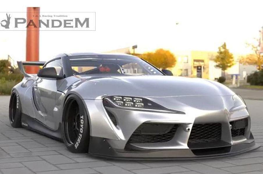 Pandem 2020+ Toyota Supra GR A90 Aero V1.0 Front Over-Fenders