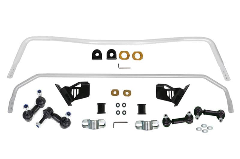 Kit de barra estabilizadora delantera y trasera Whiteline (Sport/Grand Touring/Club) para Mazda MX-5 Miata 16-18 (whlBMK013)