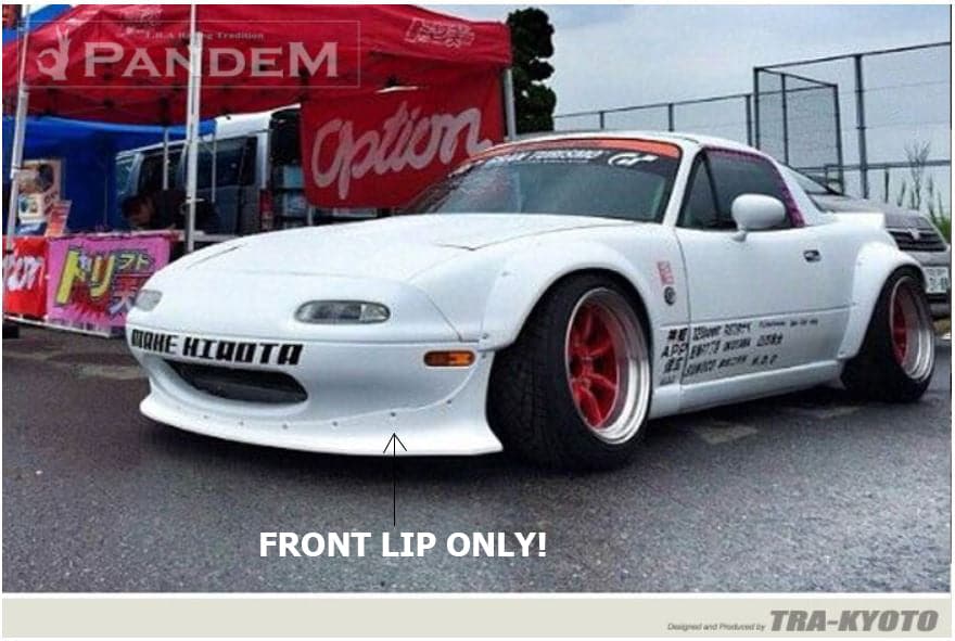 Pandem 90-98 Mazda Miata Rocket Bunny labio delantero